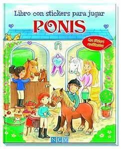 PONIS. LIBRO CON STICKERS PARA JUGAR.