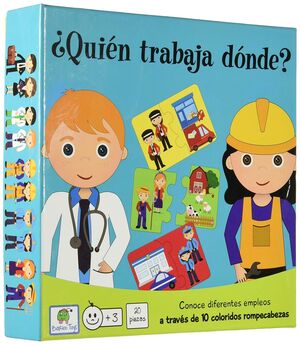 ¿QUIÉN TRABAJA DÓNDE? (CAJA PUZZLE)
